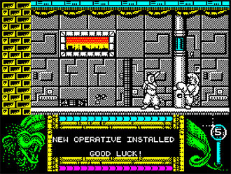 Pantallazo del juego online Kendo Warrior (Spectrum)