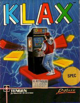 Carátula del juego Klax (Spectrum)