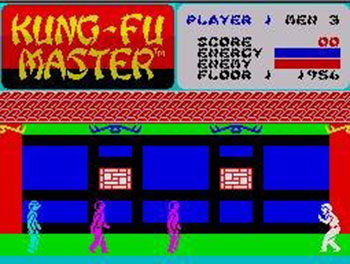Pantallazo del juego online Kung-Fu Master (Spectrum)