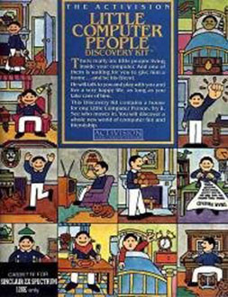Carátula del juego Little Computer People (Spectrum)