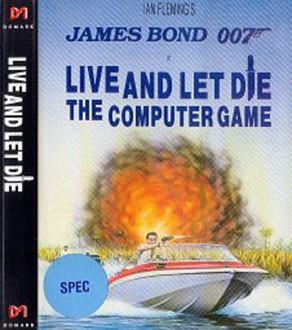 Carátula del juego 007 Live and Let Die (Spectrum)