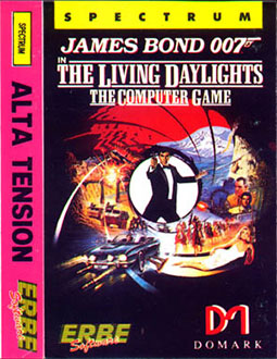 Carátula del juego 007 The Living Daylights (Spectrum)