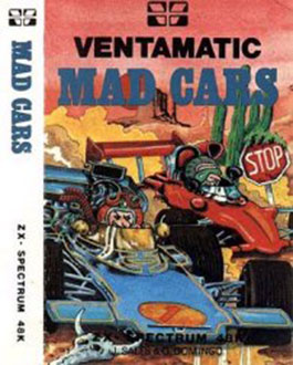 Carátula del juego Mad Cars (Spectrum)