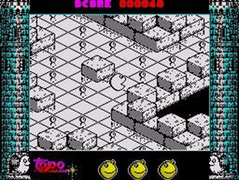 Pantallazo del juego online Mad Mix 2 (Spectrum)