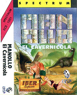 Juego online Manollo: El Cavernicola (Spectrum) Juego online Manollo: El Cavernicola (Spectrum)