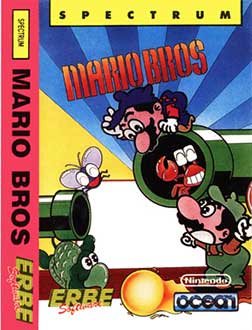 Carátula del juego Mario Bros (Spectrum)