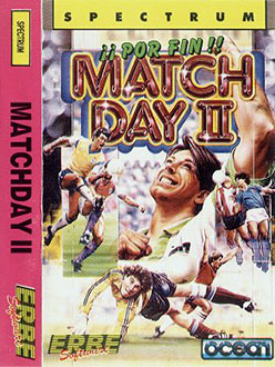 Carátula del juego Match Day II (Spectrum)