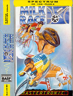 Carátula del juego Milk Race (Spectrum)