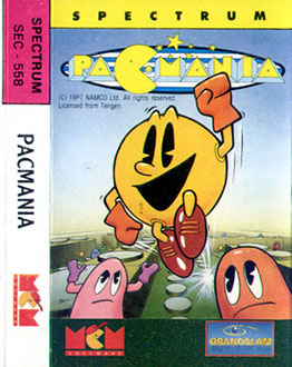 Carátula del juego Pac-Mania (Spectrum)