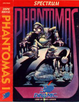 Carátula del juego Phantomas (Spectrum)