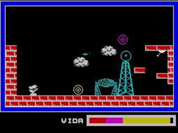 Pantallazo del juego online Phantomas (Spectrum)