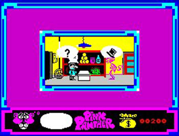 Pantallazo del juego online Pink Panther (Spectrum)