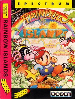 Carátula del juego Rainbow Islands The Story of Bubble Bobble 2 (Spectrum)