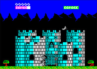 Pantallazo del juego online Ramparts (Spectrum)