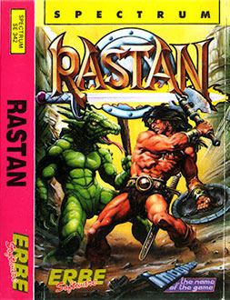 Carátula del juego Rastan (Spectrum)