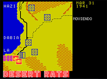 Pantallazo del juego online Ratas del Desierto (Spectrum)