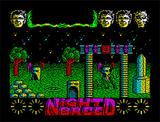 Pantallazo del juego online Razas de Noche (Spectrum)