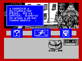 Pantallazo del juego online Renaud (Spectrum)