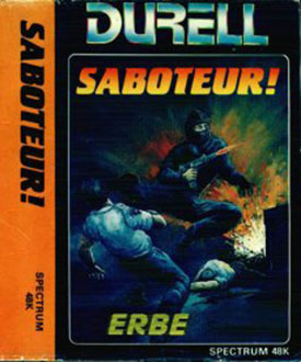 Carátula del juego Saboteur (Spectrum)