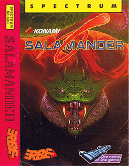 Carátula del juego Salamander (Spectrum)