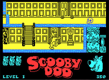 Pantallazo del juego online Scooby Doo (Spectrum)