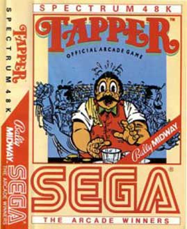 Carátula del juego Tapper (Spectrum)