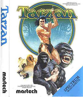 Carátula del juego Tarzan (Spectrum)