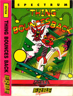 Carátula del juego Thing Bounces Back (Spectrum)