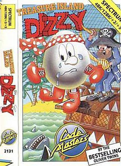 Carátula del juego Treasure Island Dizzy (Spectrum)