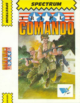 Carátula del juego Triple Comando (Spectrum)