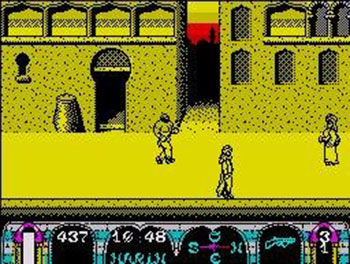 Pantallazo del juego online Tuareg (Spectrum)