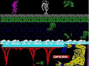 Pantallazo del juego online Ulises (Spectrum)