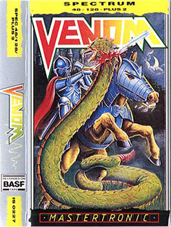 Carátula del juego Venom (Spectrum)