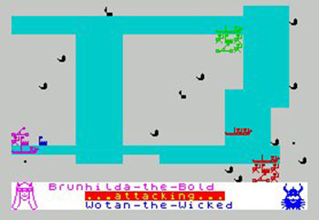 Pantallazo del juego online Viking Raiders (Spectrum)