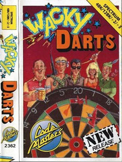 Carátula del juego Wacky Darts (Spectrum)