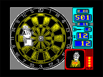 Pantallazo del juego online Wacky Darts (Spectrum)