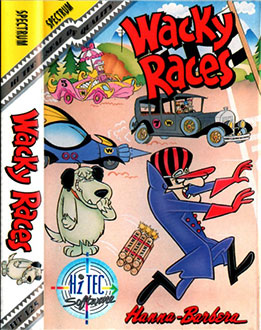 Carátula del juego Wacky Races (Spectrum)