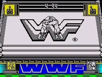 Pantallazo del juego online WWF Wrestle Mania (Spectrum)