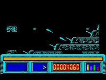 Pantallazo del juego online X-Out (Spectrum)