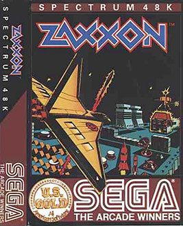 Carátula del juego Zaxxon (Spectrum)