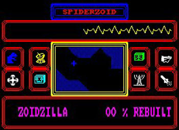 Pantallazo del juego online Zoids (Spectrum)