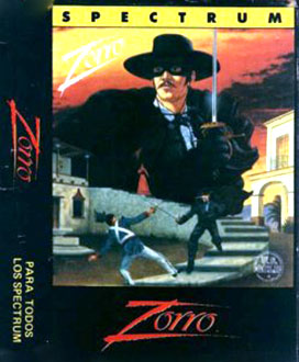 Carátula del juego Zorro (Spectrum)