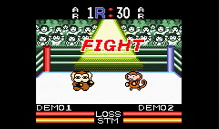 Pantallazo del juego online Monkey Puncher (GBC)