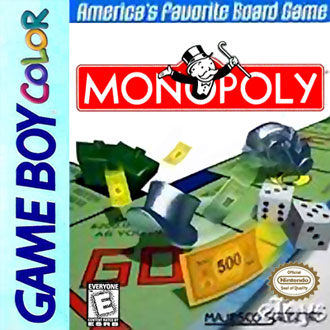 Carátula del juego Monopoly (GBC)