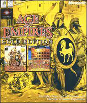 Portada de la descarga de Age of Empires: Gold Edition