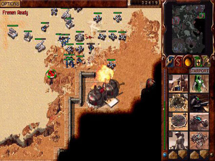 Pantallazo del juego online Dune 2000 (PC)